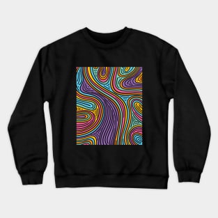 Colorful Doodle Crewneck Sweatshirt